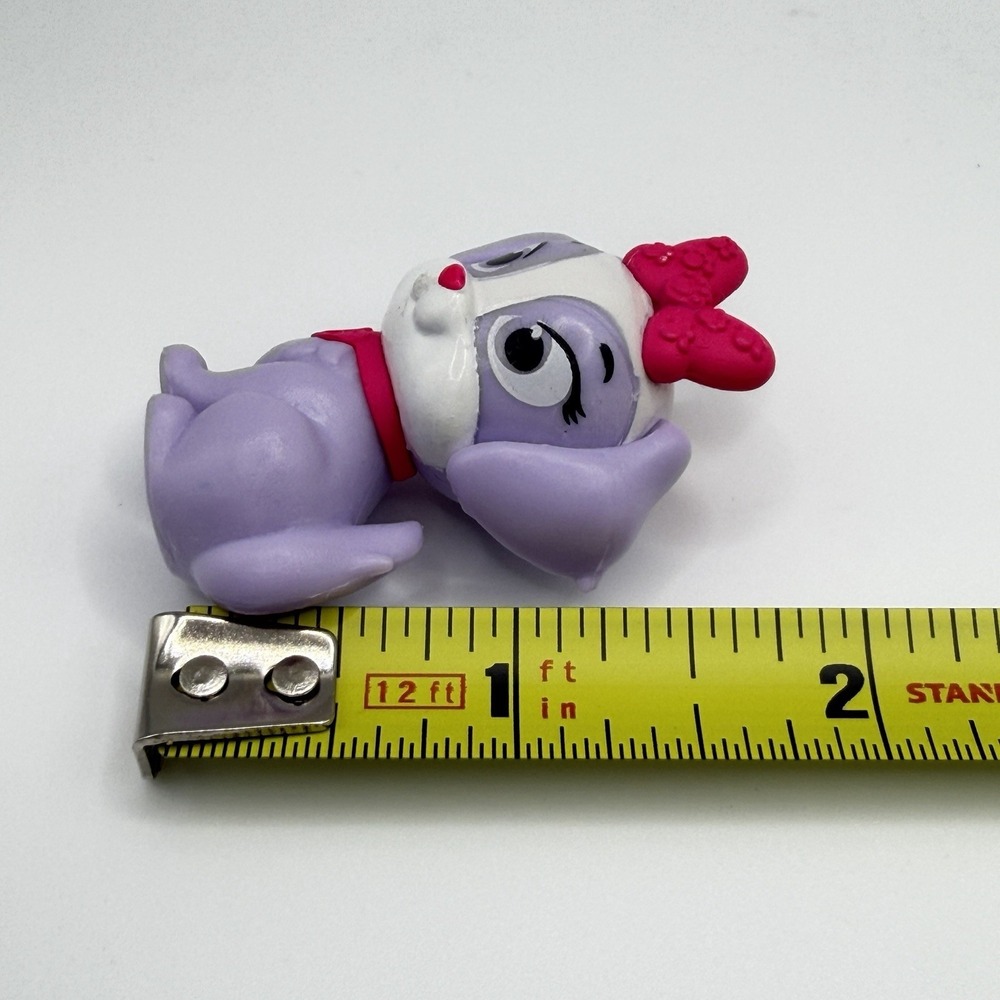 Disney Junior Minnie's Dog CREAMPUFF Mini Toy Figure 2" Pink Bow - Picture 9 of 9
